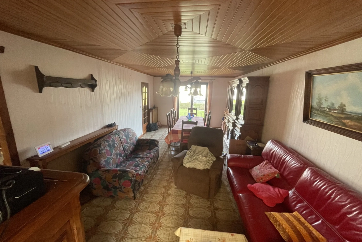 Maison à vendre à Courrières de 110 m² avec jardin et garage à 189 900 euros 