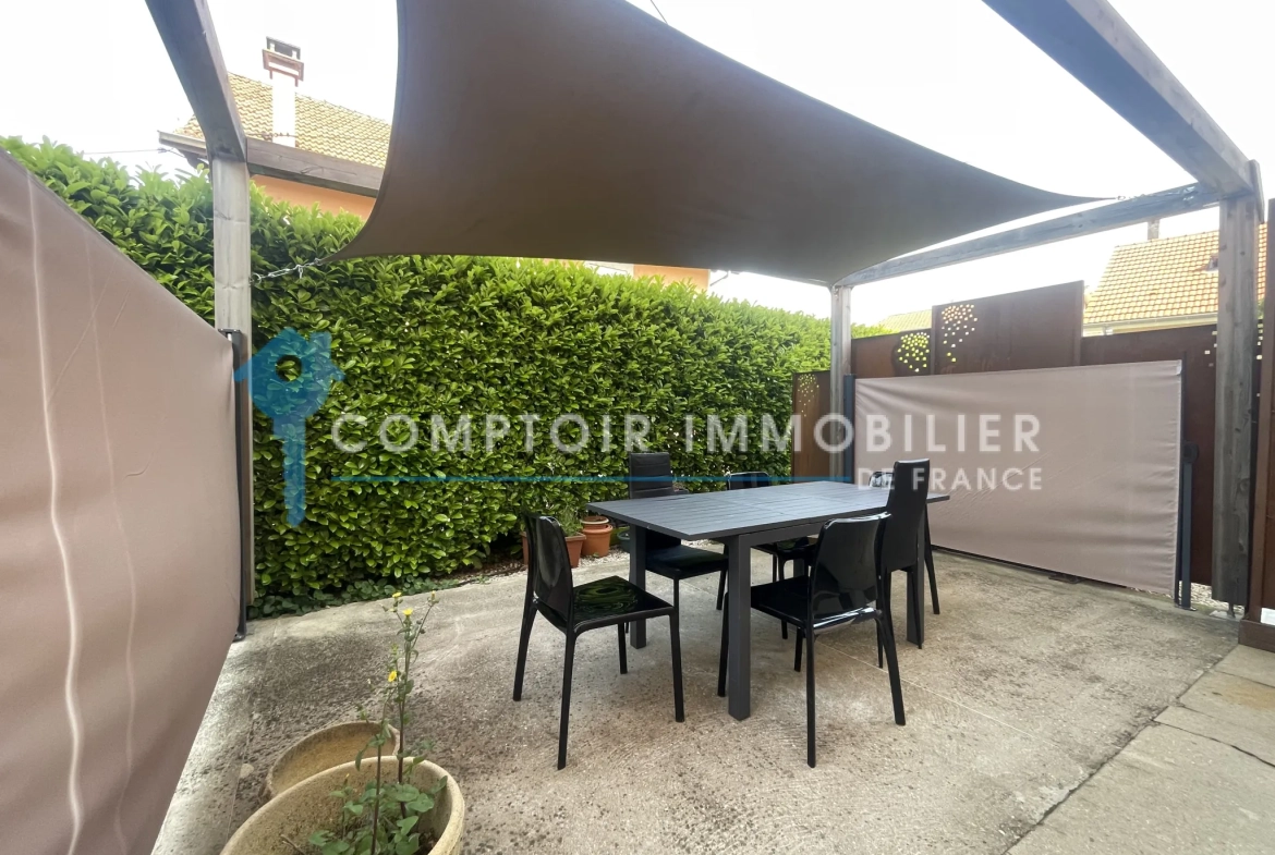 Appartement T3 à Bourg-de-Péage avec garage et espace extérieur partagé 