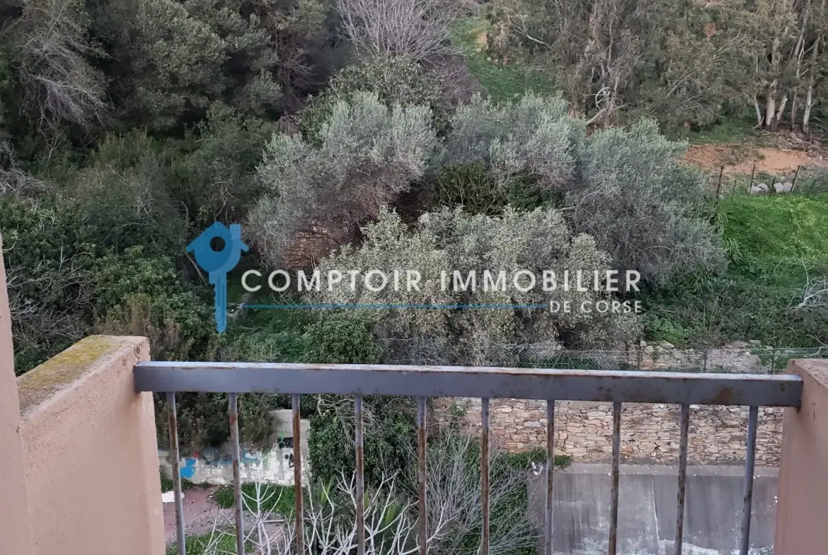 A vendre appartement F5 avec vue mer à Bastia - Résidence sécurisée 