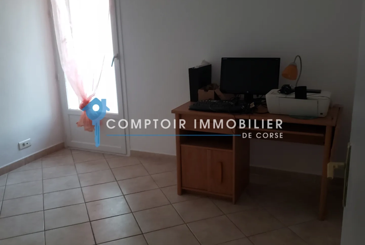 A vendre appartement F5 avec vue mer à Bastia - Résidence sécurisée 