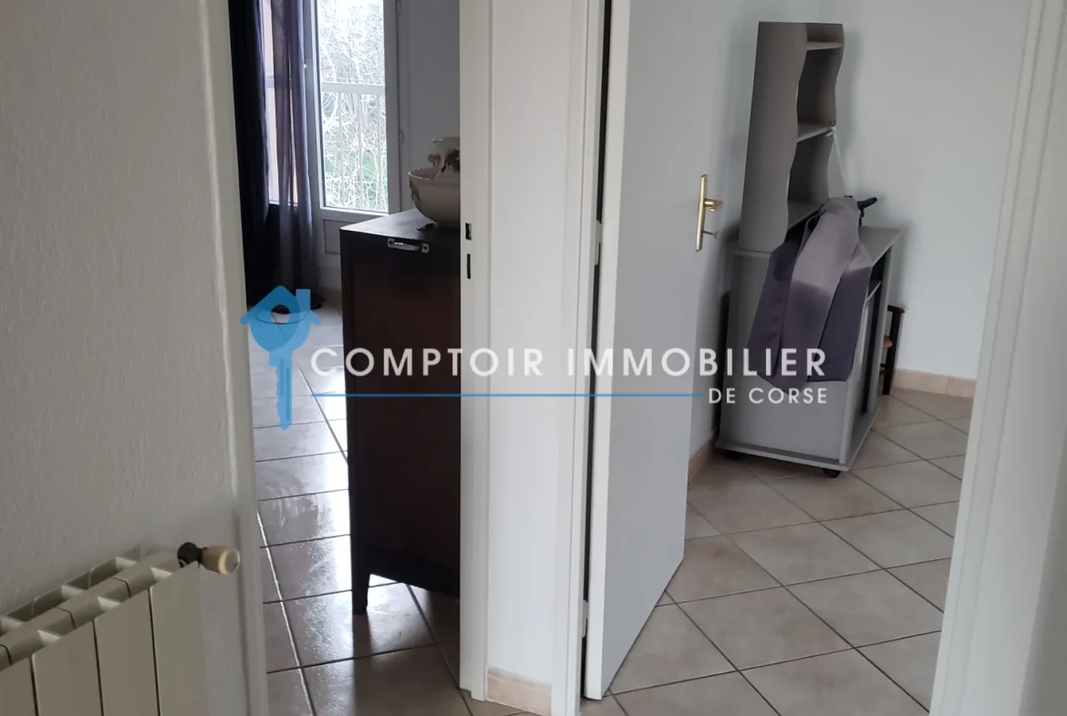 A vendre appartement F5 avec vue mer à Bastia - Résidence sécurisée 