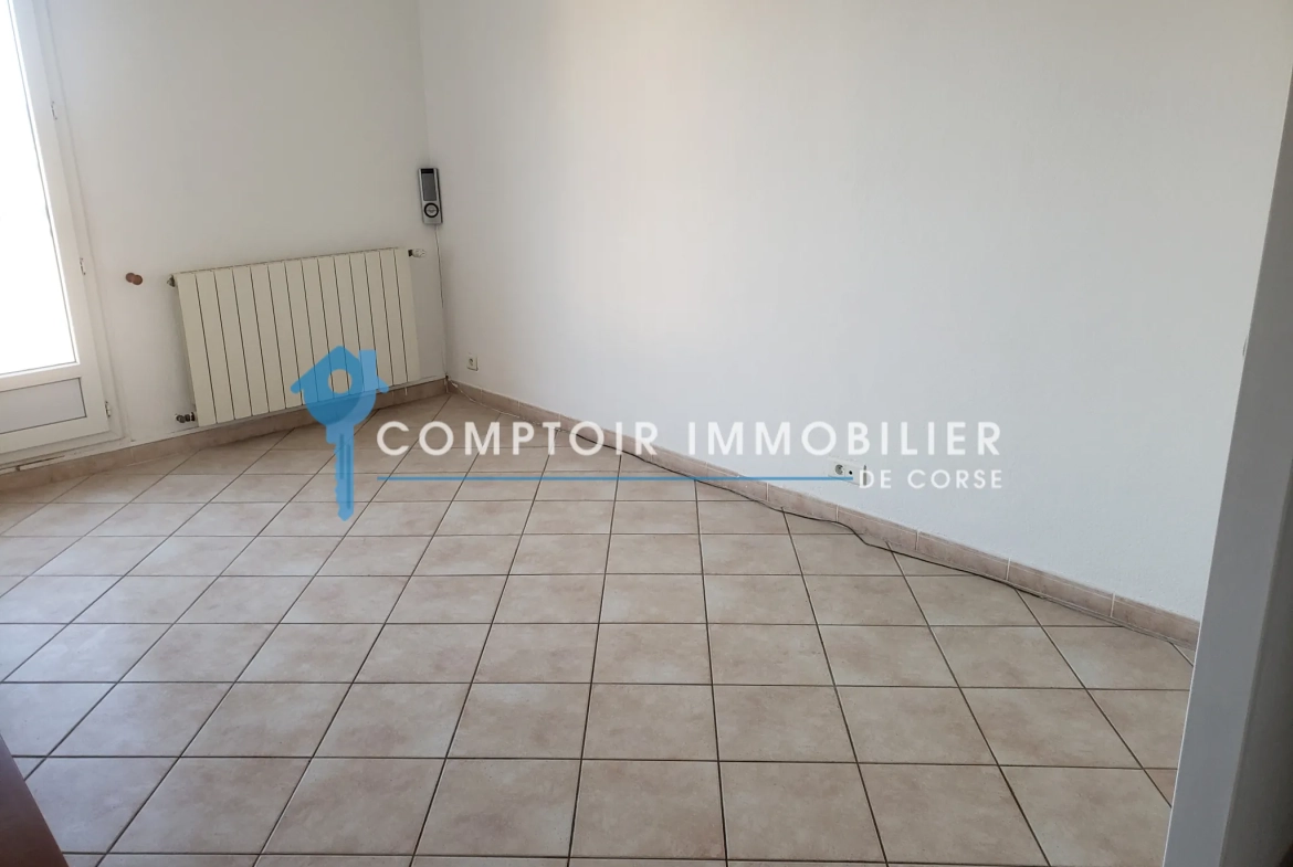 A vendre appartement F5 avec vue mer à Bastia - Résidence sécurisée 