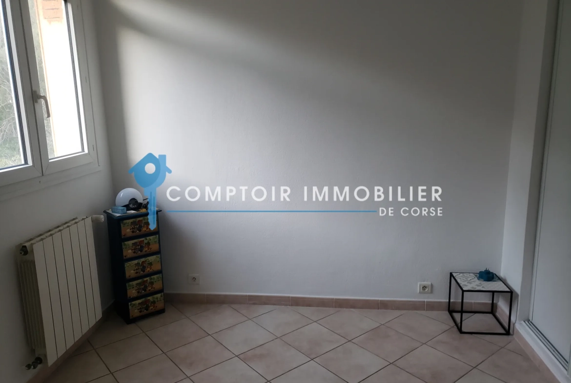 A vendre appartement F5 avec vue mer à Bastia - Résidence sécurisée 
