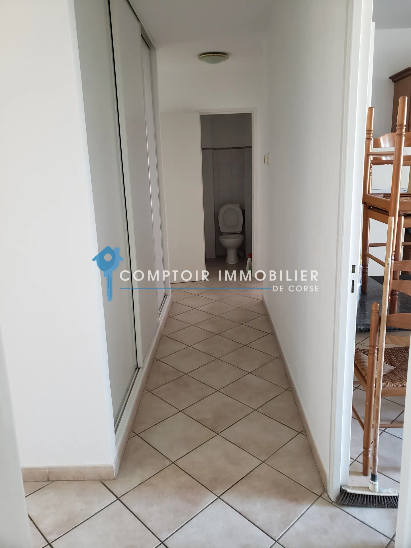 A vendre appartement F5 avec vue mer à Bastia - Résidence sécurisée 