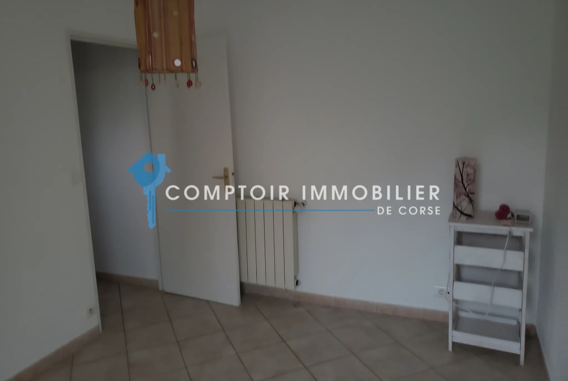 A vendre appartement F5 avec vue mer à Bastia - Résidence sécurisée 