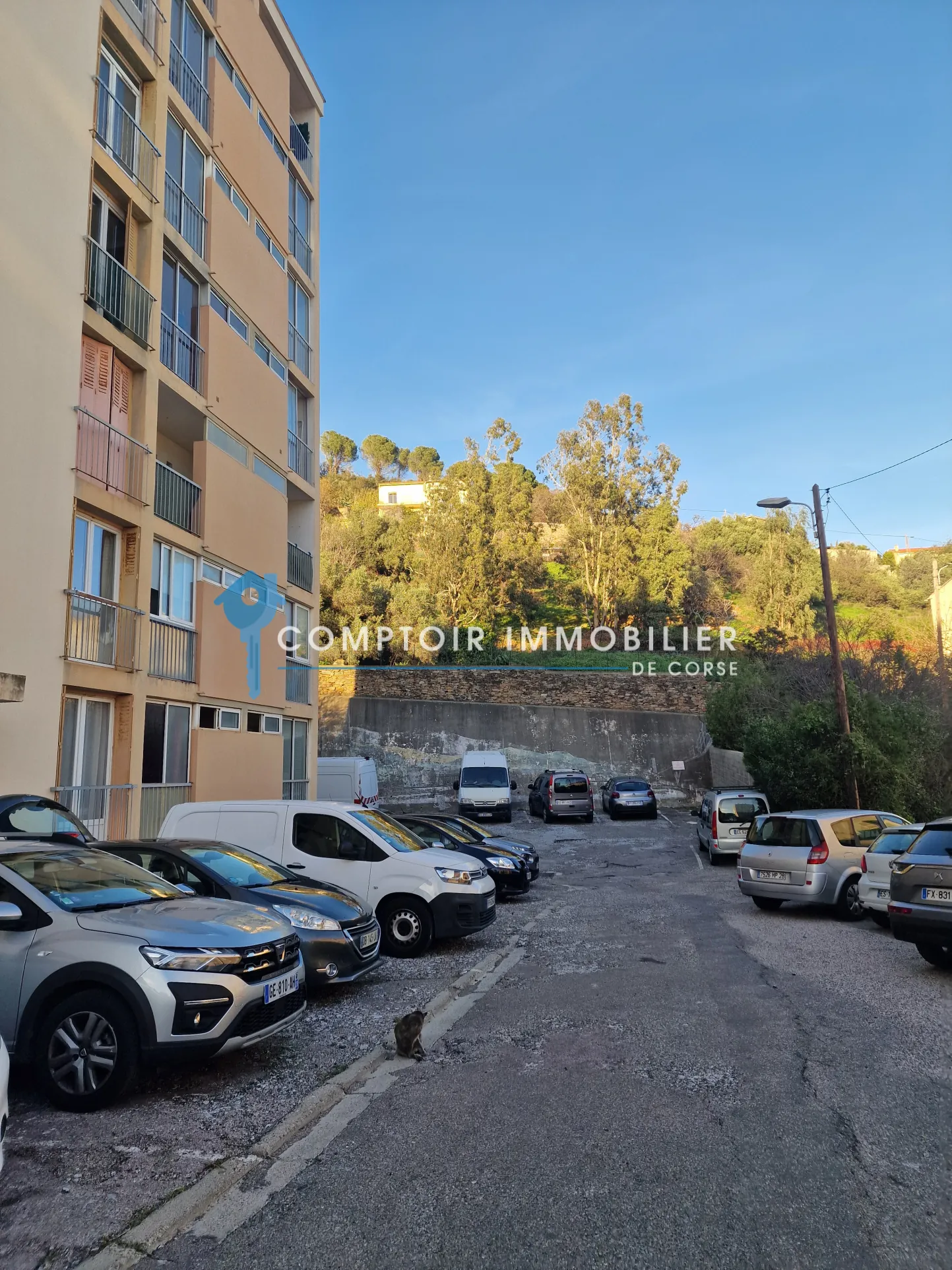 A vendre appartement F5 avec vue mer à Bastia - Résidence sécurisée 