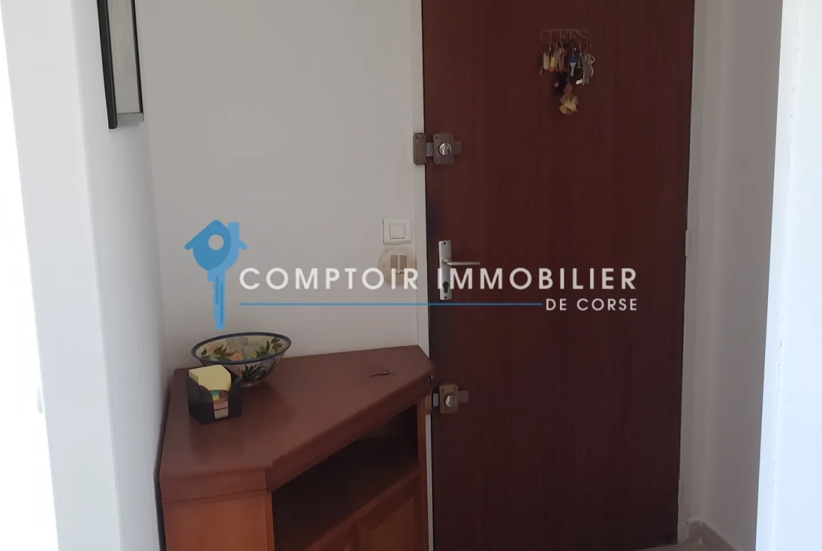 A vendre appartement F5 avec vue mer à Bastia - Résidence sécurisée 