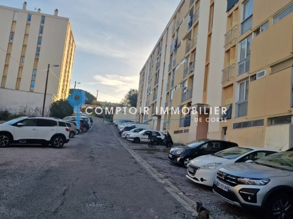 A vendre appartement F5 avec vue mer à Bastia - Résidence sécurisée