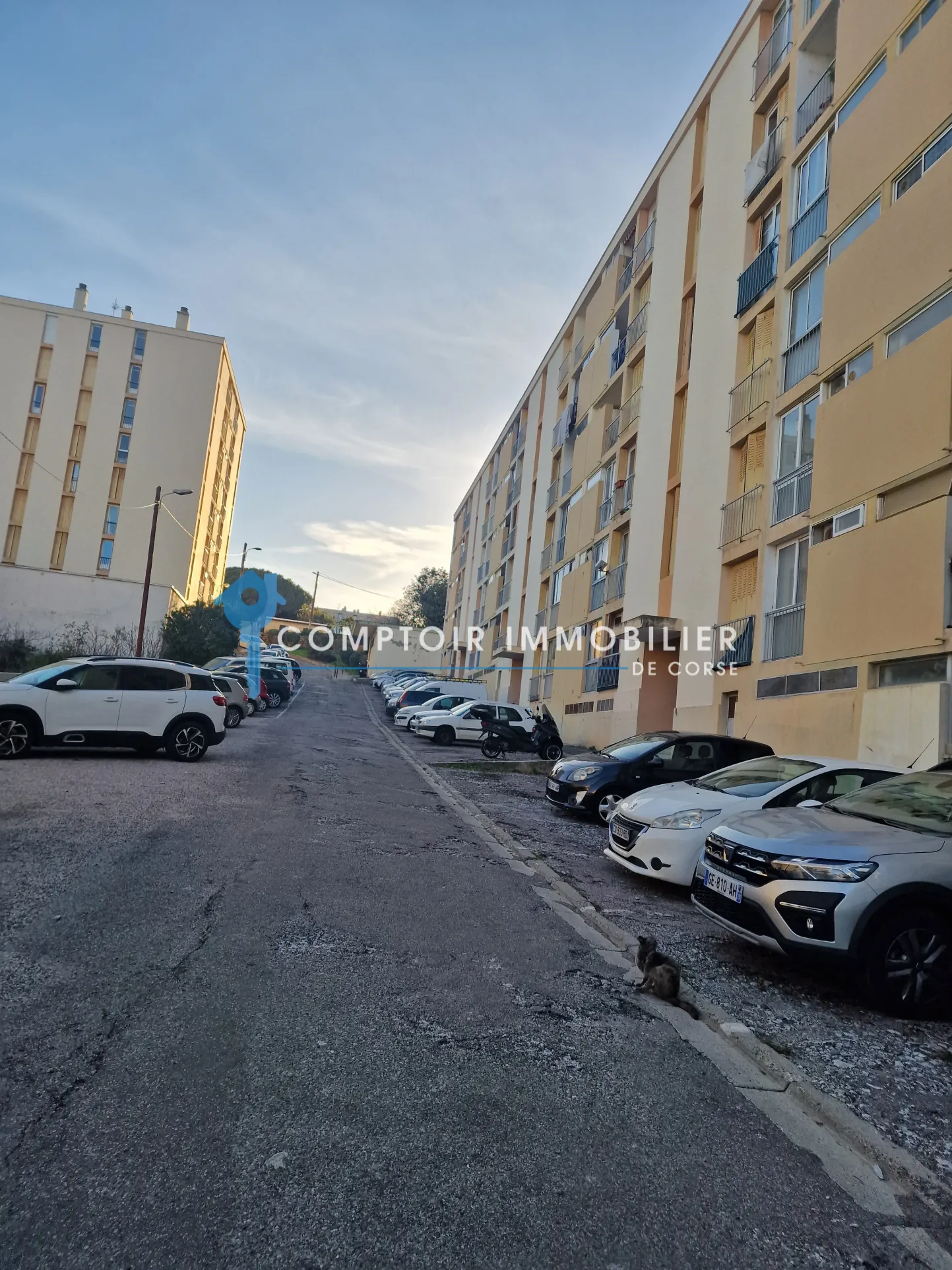 A vendre appartement F5 avec vue mer à Bastia - Résidence sécurisée 