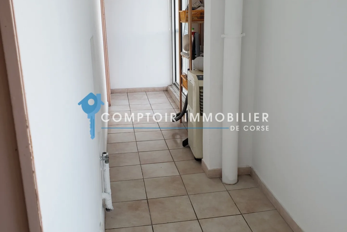 A vendre appartement F5 avec vue mer à Bastia - Résidence sécurisée 