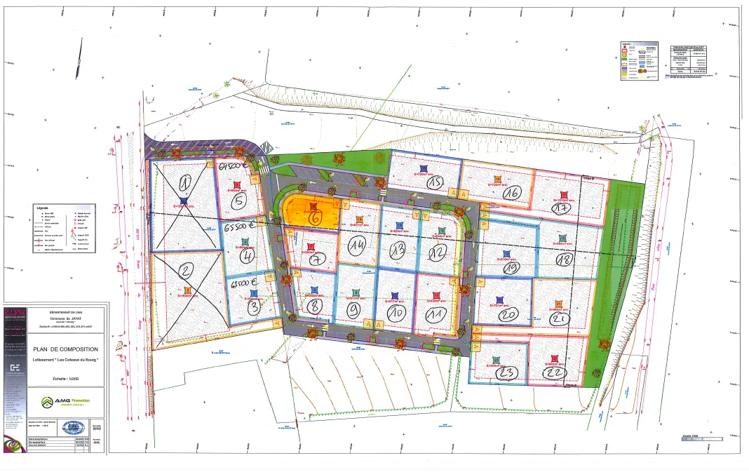 Terrains constructibles à Jayat (01) – Cadre paisible et proximité des commodités 