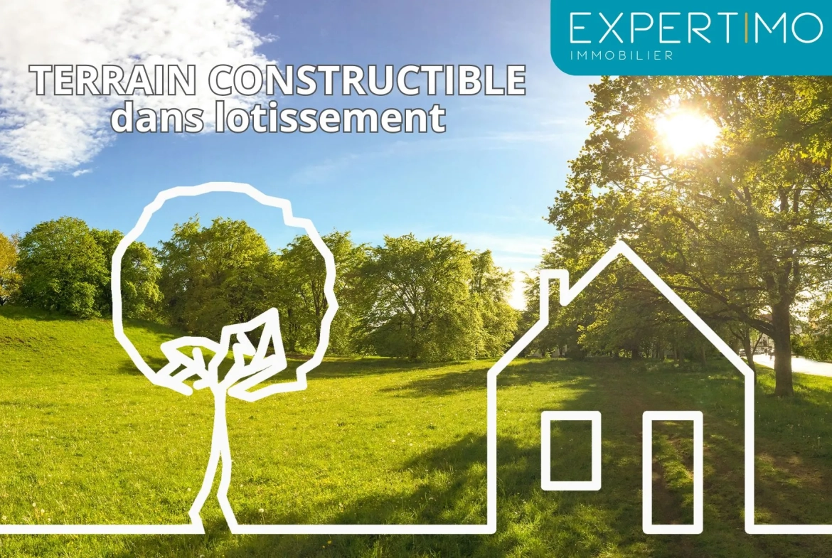 Terrains constructibles à Jayat (01) – Cadre paisible et proximité des commodités 