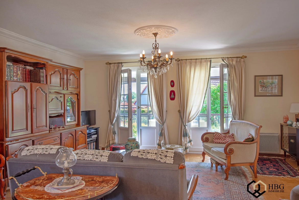 Maison de plain-pied à Betschdorf de 102 m² sur terrain de 861 m² avec terrasse ensoleillée 