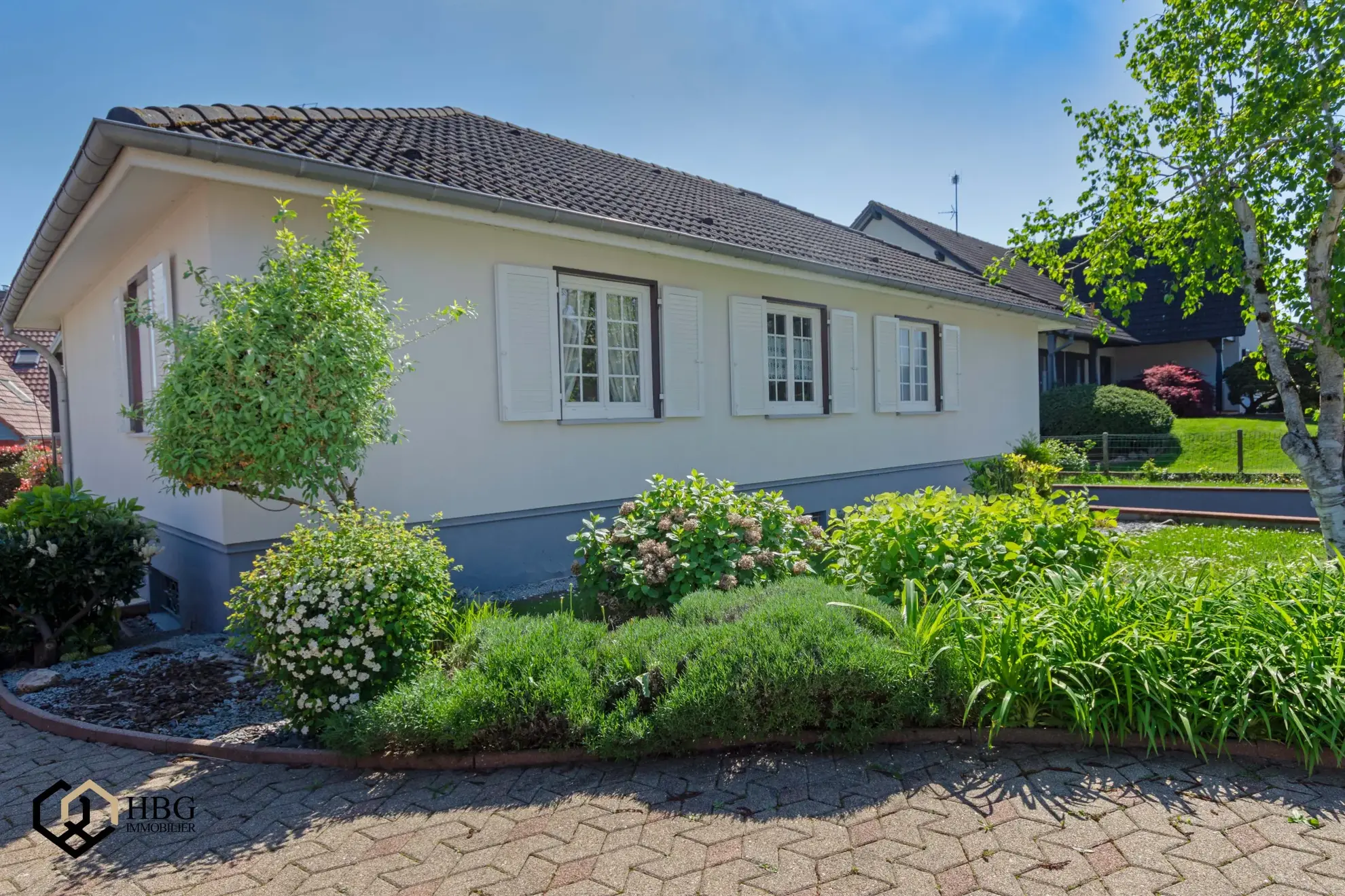 Maison de plain-pied à Betschdorf de 102 m² sur terrain de 861 m² avec terrasse ensoleillée 