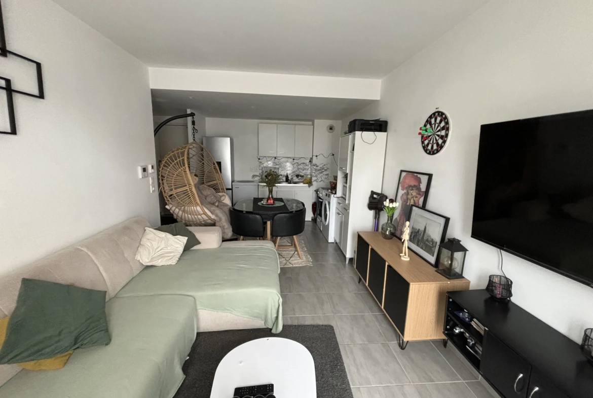 Appartement F2 à vendre à Meaux - Balcon, secteur calme, investissement locatif 