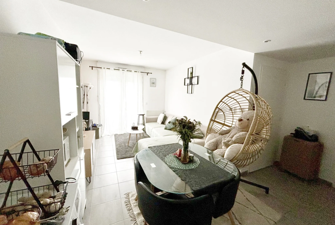 Appartement F2 à vendre à Meaux - Balcon, secteur calme, investissement locatif 