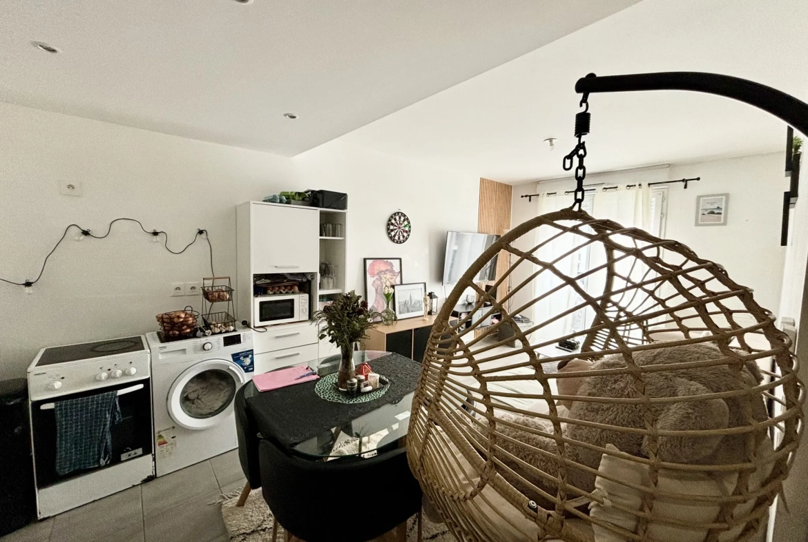 Appartement F2 à vendre à Meaux - Balcon, secteur calme, investissement locatif 