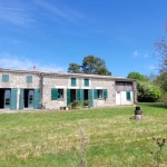 Maison d'habitation avec moulin et grand terrain à Chepniers – Vue campagne