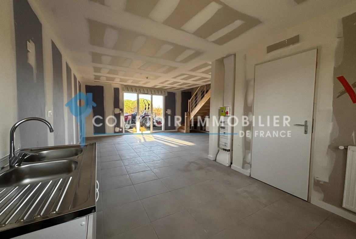 Villa T4 à vendre à Gragnague – 81 m² avec jardin clos 