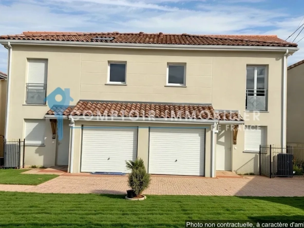 Villa T4 à vendre à Gragnague – 81 m² avec jardin clos