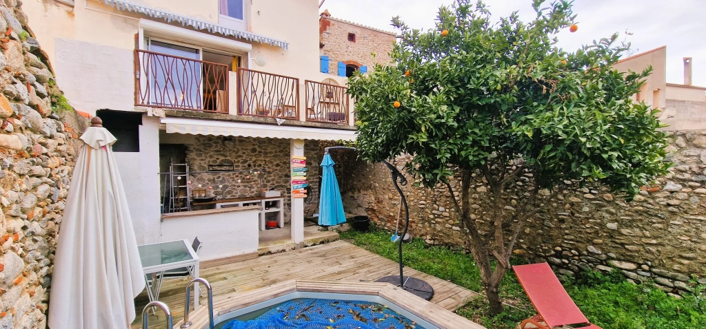 Belle maison avec piscine, jardin et vue à Saint-Jean-Pla-de-Corts