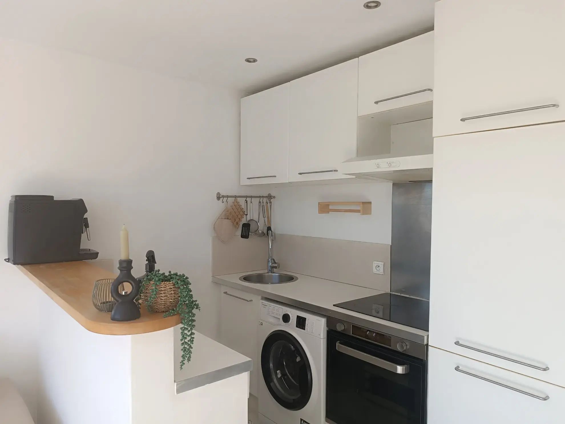 Appartement 2 pièces rénové avec balcon et parking à La Valentine 
