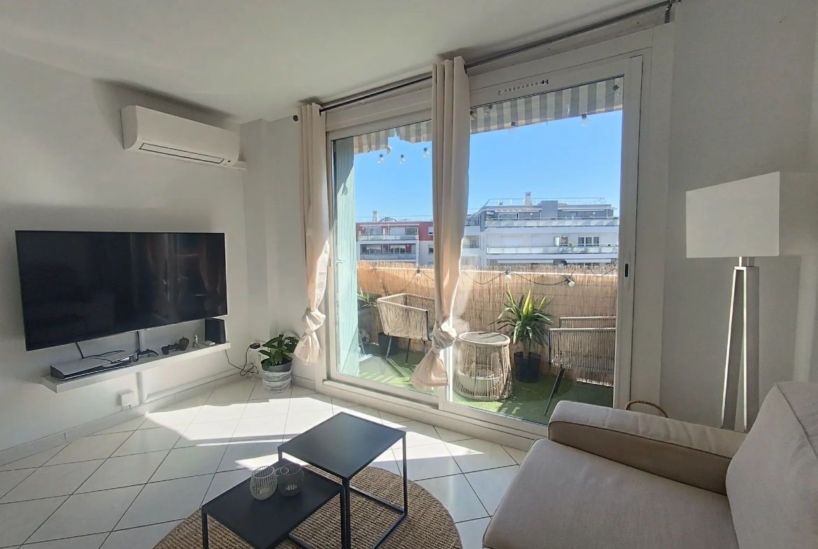 Appartement 2 pièces rénové avec balcon et parking à La Valentine 
