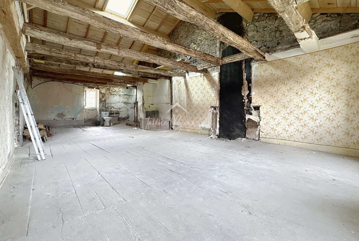 À vendre : Plateau brut de 79 m² à Saint-Affrique, à personnaliser, idéal investissement 