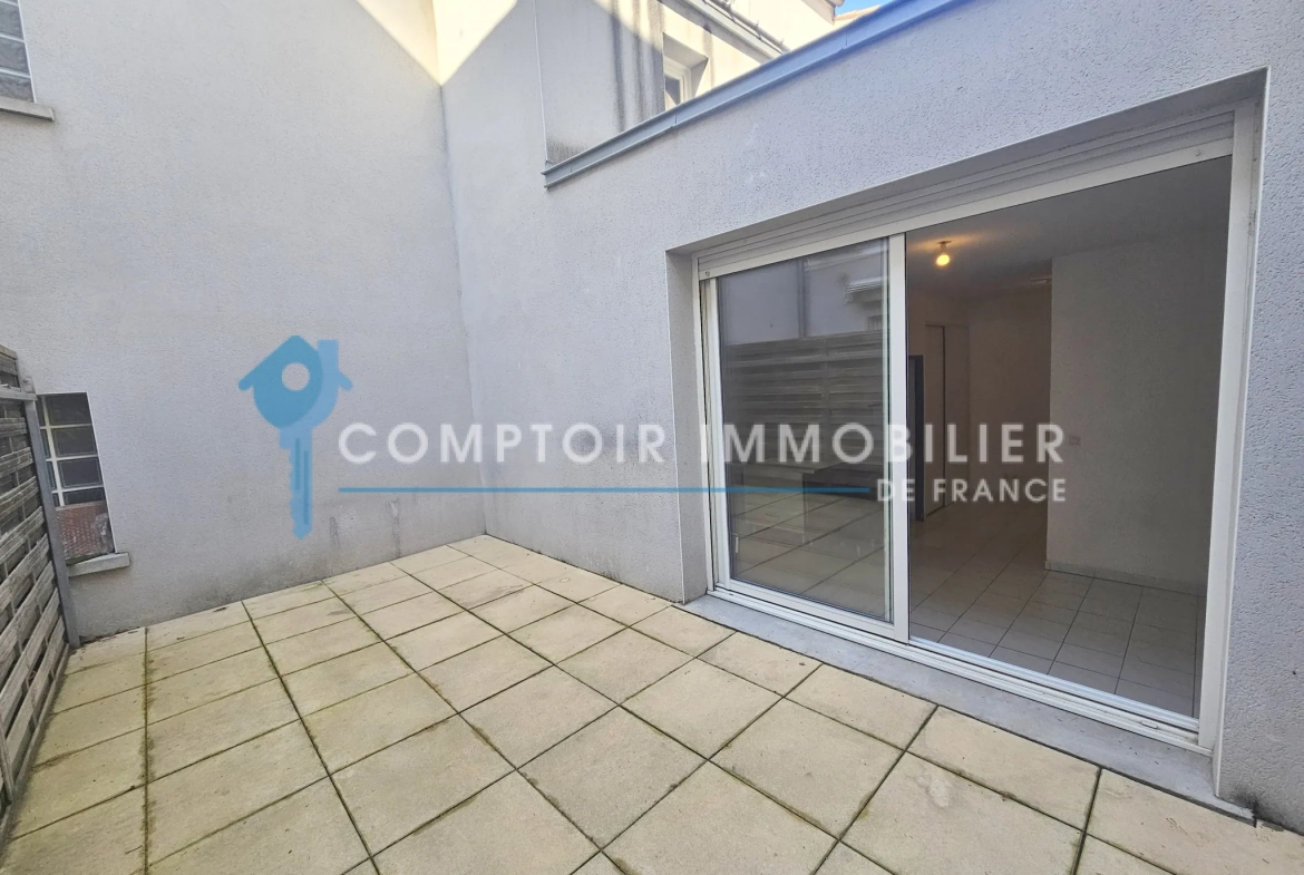 Appartement T2 de 31 m² avec terrasse et parking à Montpellier Clemenceau 