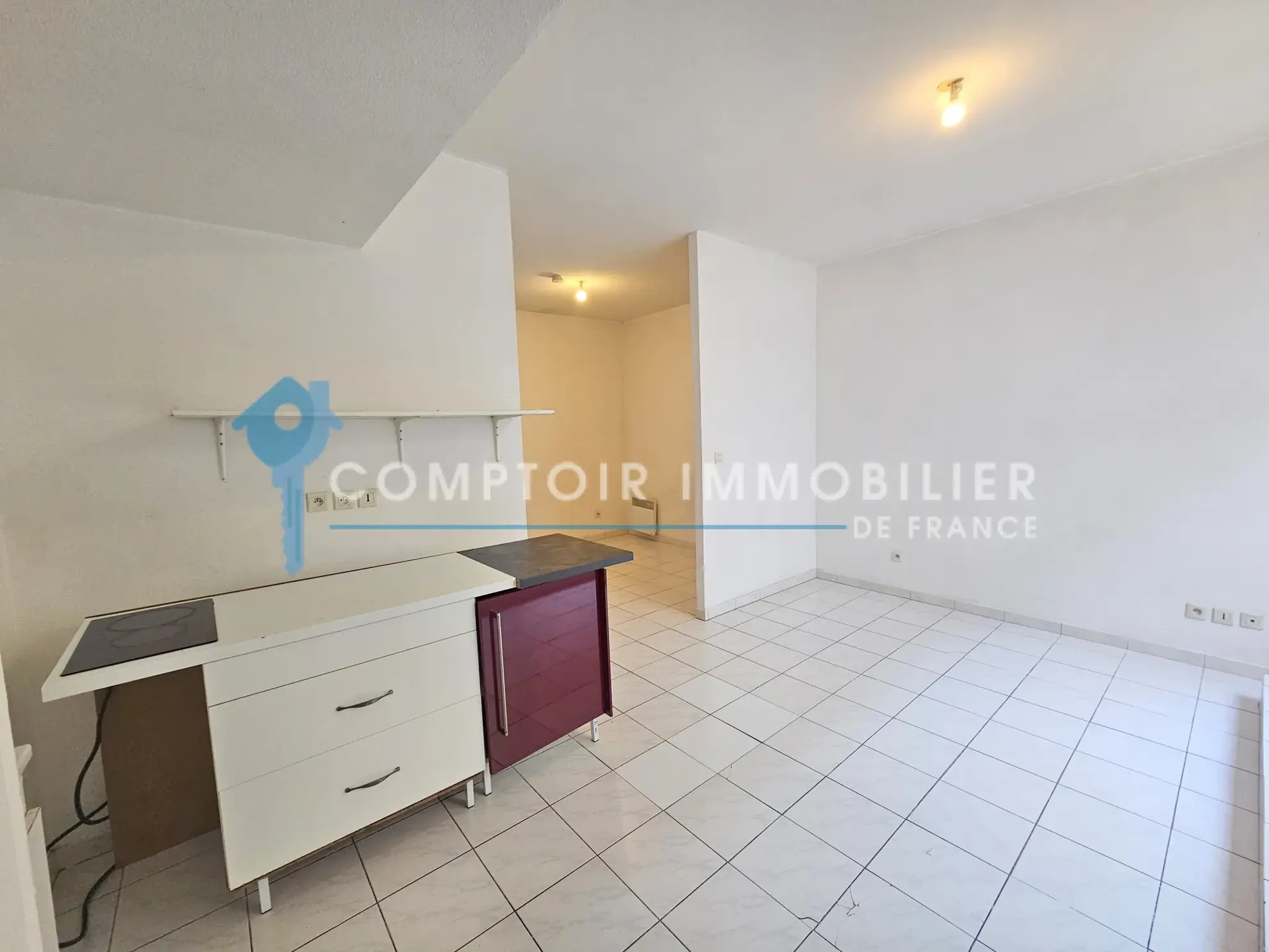 Appartement T2 de 31 m² avec terrasse et parking à Montpellier Clemenceau 