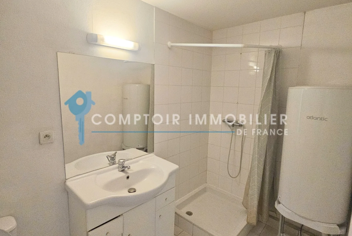 Appartement T2 de 31 m² avec terrasse et parking à Montpellier Clemenceau 