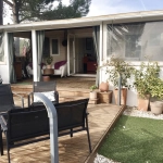 Mobilhome dans parc de loisirs 5 étoiles à Puget-sur-Argens - 36 m²
