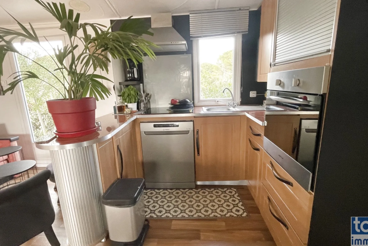 Mobilhome dans parc de loisirs 5 étoiles à Puget-sur-Argens - 36 m² 