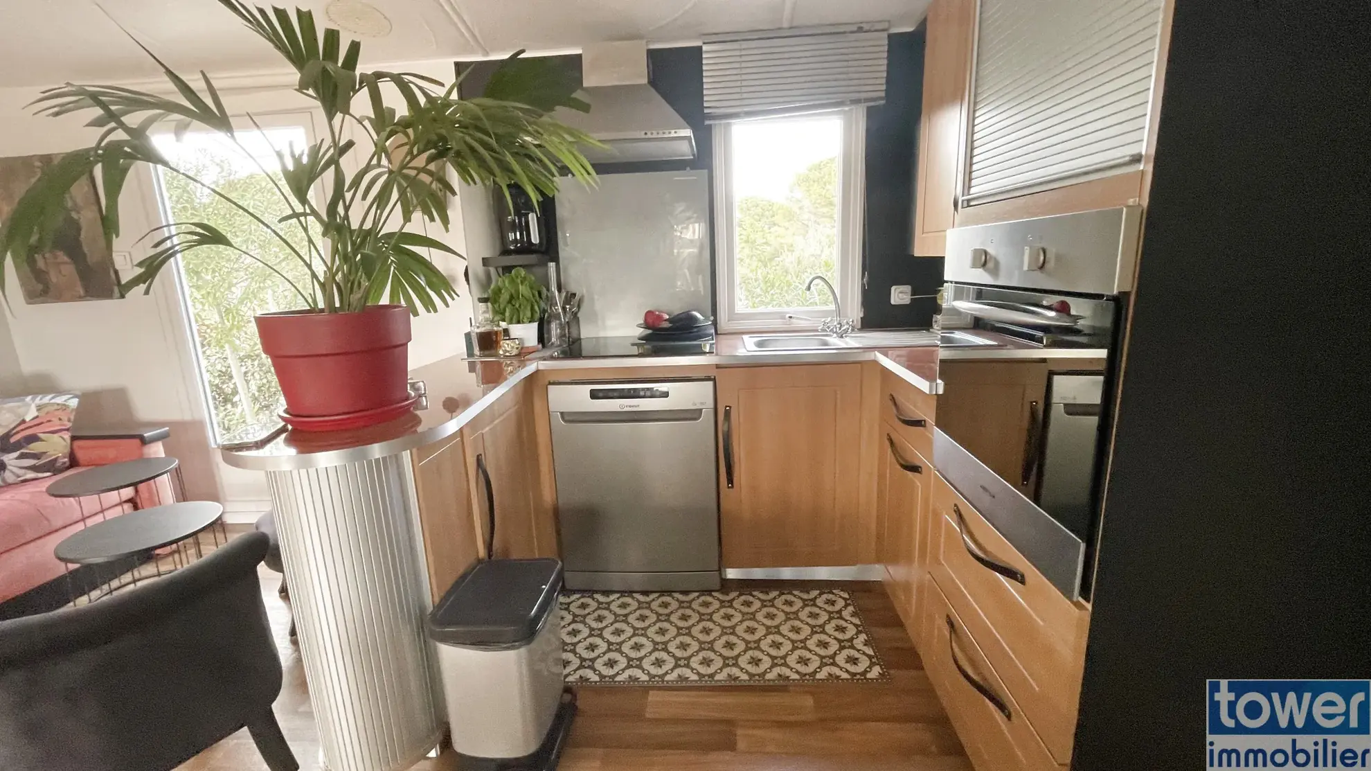 Mobilhome dans parc de loisirs 5 étoiles à Puget-sur-Argens - 36 m² 