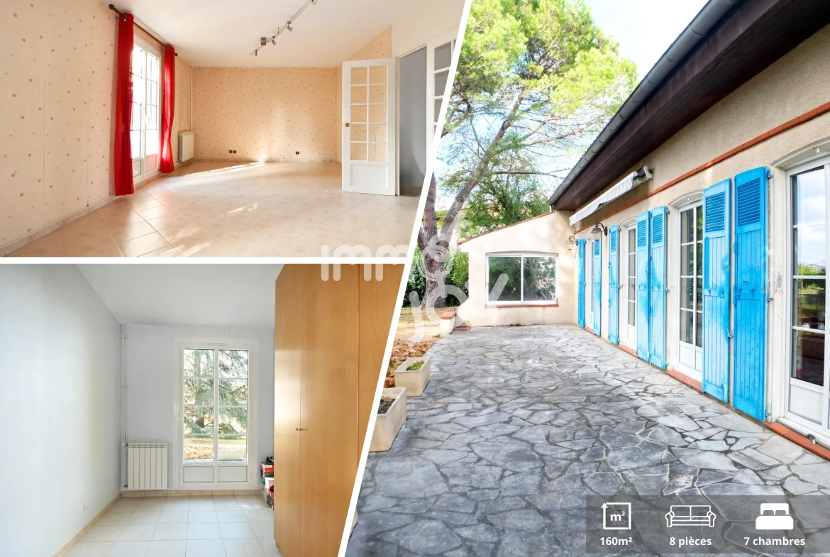 Villa à rénover avec grand terrain à Seysses - Potentiel exceptionnel 