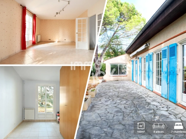 Villa à rénover avec grand terrain à Seysses - Potentiel exceptionnel
