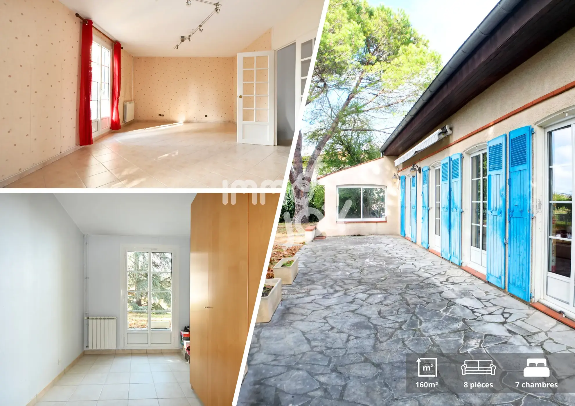 Villa à rénover avec grand terrain à Seysses - Potentiel exceptionnel 