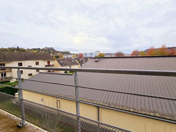 Appartement T3 lumineux avec deux terrasses à Brive-la-Gaillarde 