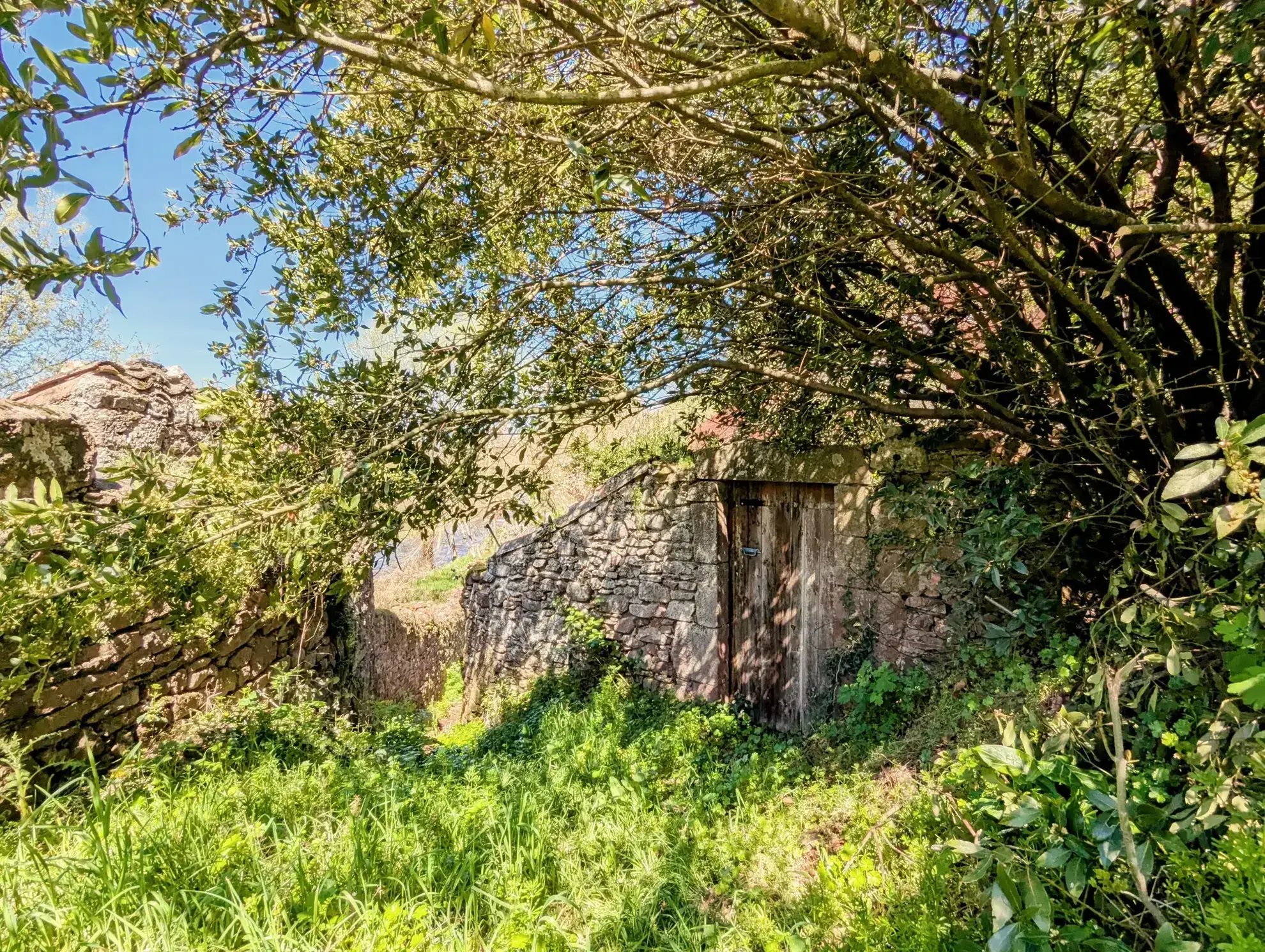 Maison de village à Camarés avec jardin et vue sur la rivière 