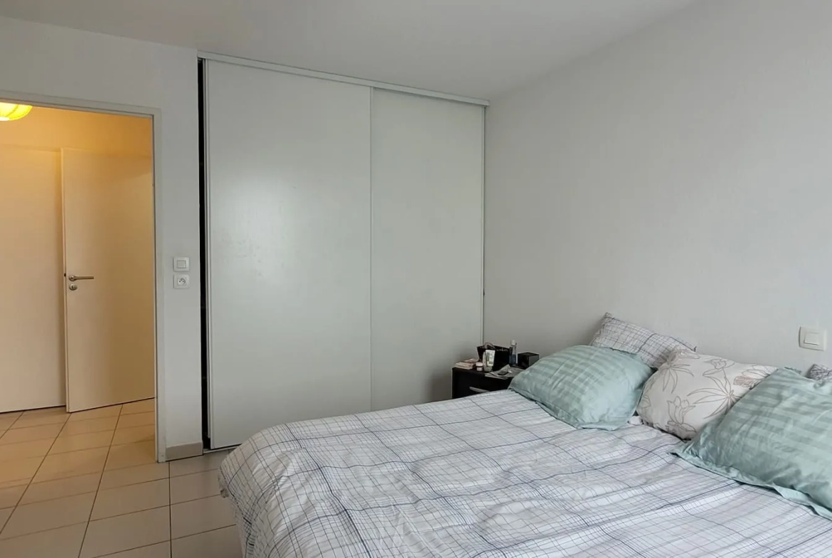 Appartement T3 loué de 62 m² à Toulouse avec parking et résidence sécurisée 