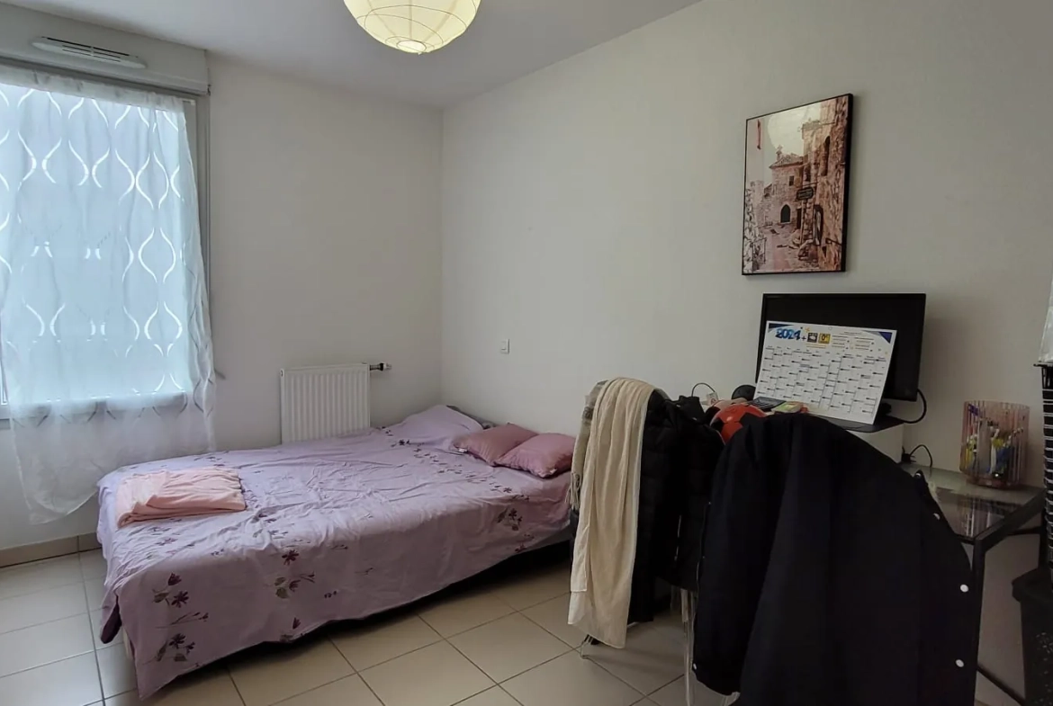 Appartement T3 loué de 62 m² à Toulouse avec parking et résidence sécurisée 