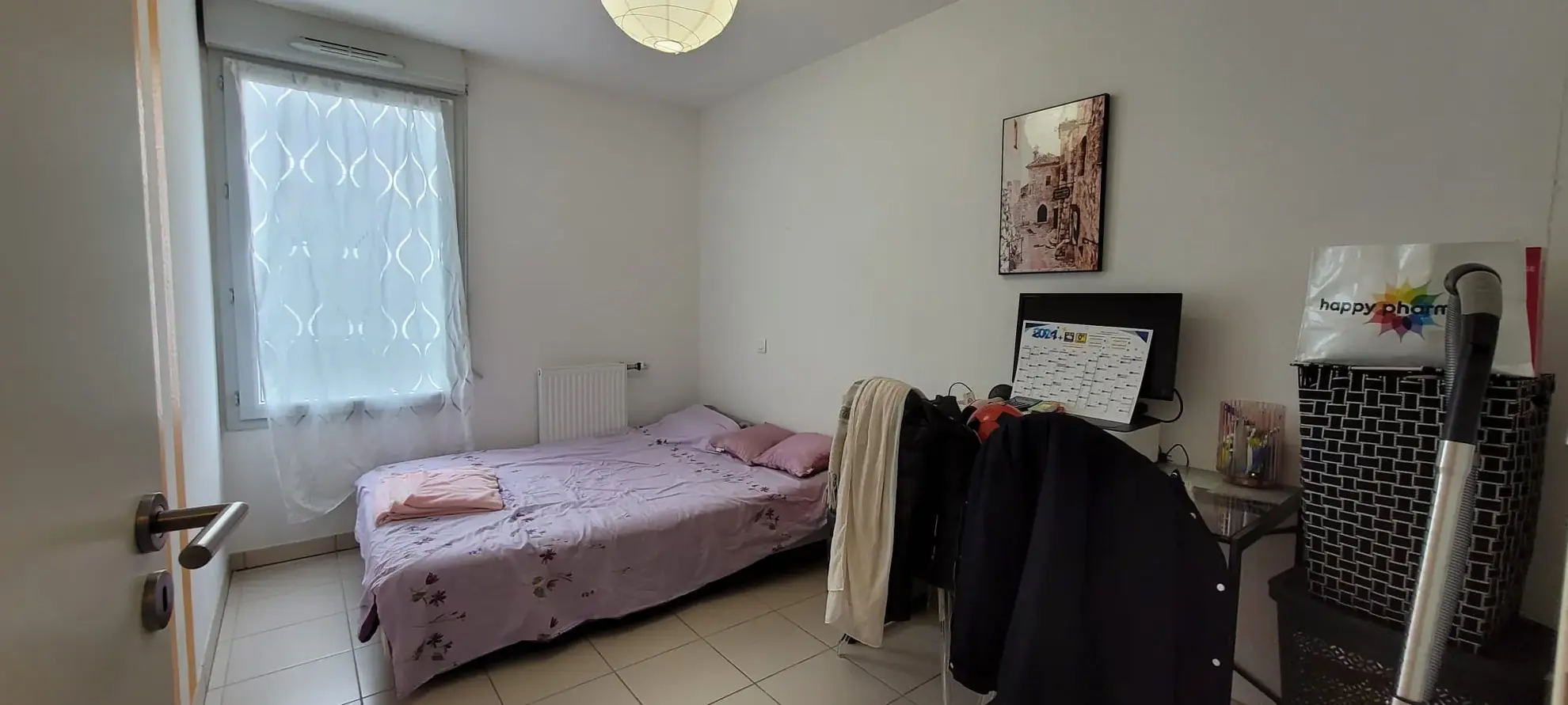 Appartement T3 loué de 62 m² à Toulouse avec parking et résidence sécurisée 