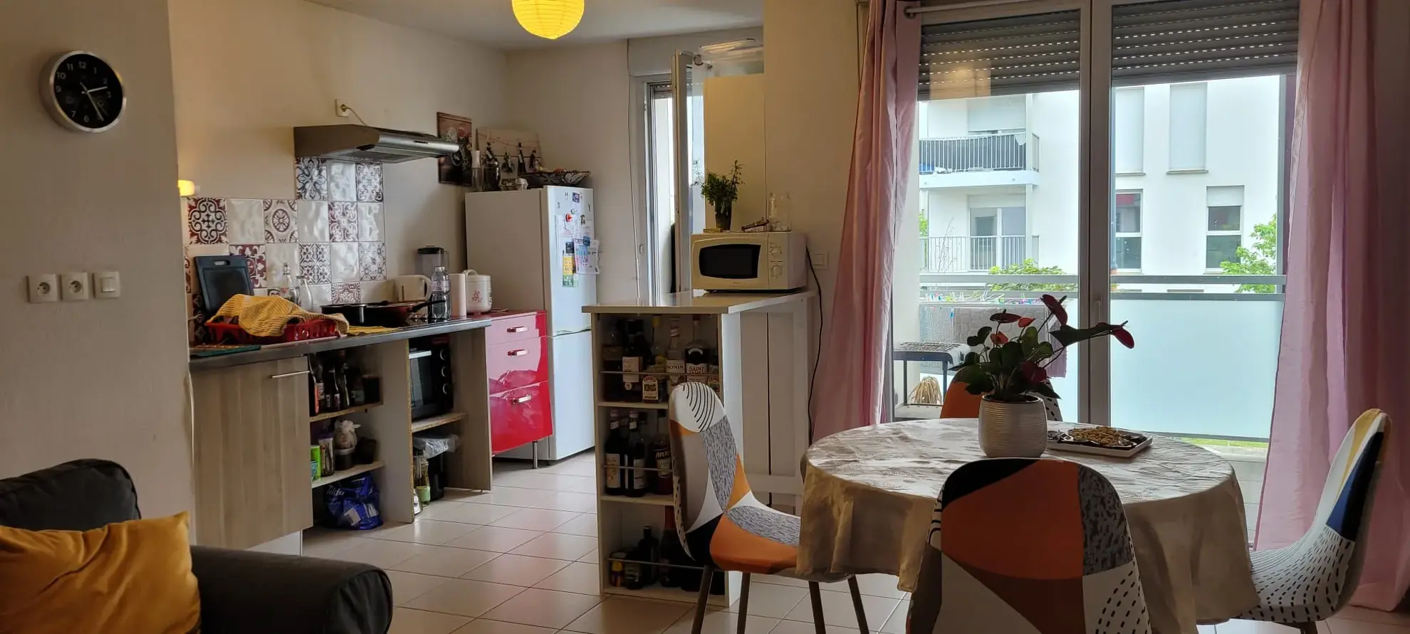 Appartement T3 loué de 62 m² à Toulouse avec parking et résidence sécurisée 