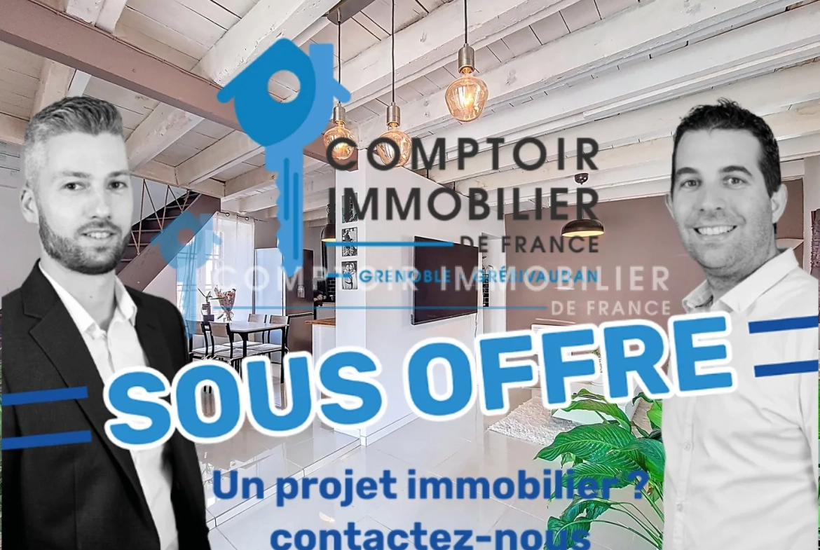 Maison de village à vendre à Tencin (38570) avec terrasses, rénovations possibles 
