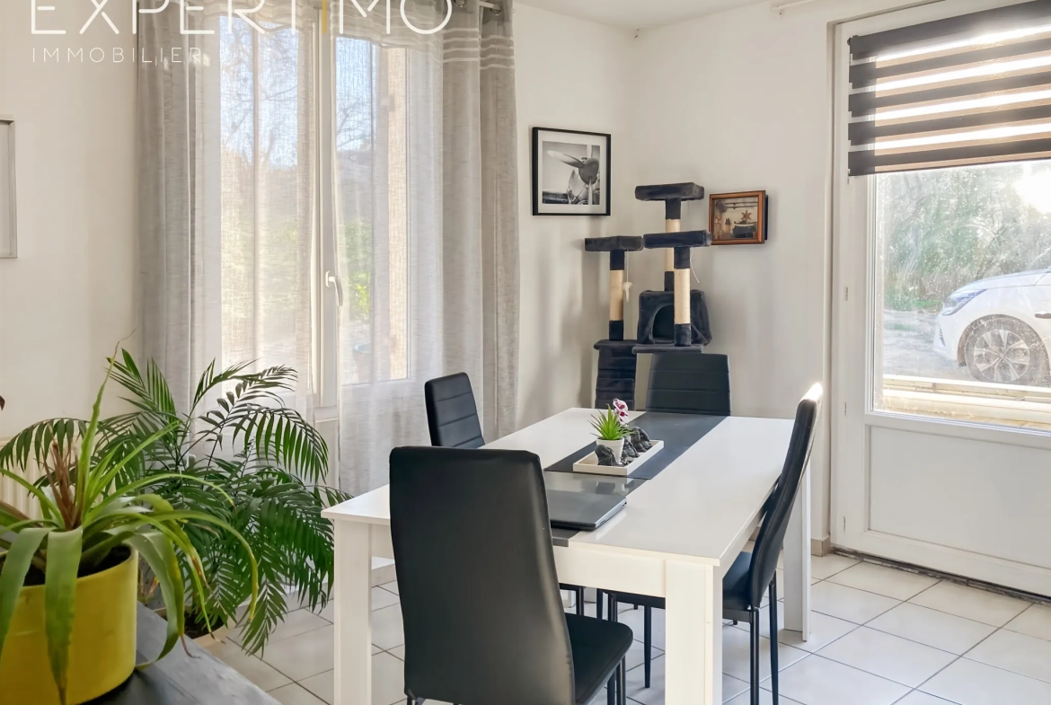 Investissement immobilier à Segonzac, maison de plain-pied de 95m² avec locataires en place 