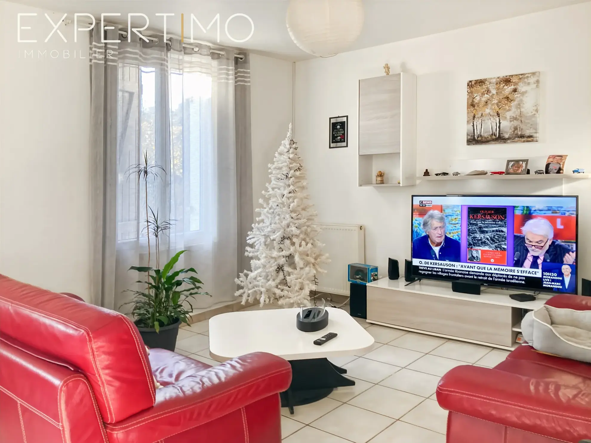 Investissement immobilier à Segonzac, maison de plain-pied de 95m² avec locataires en place 