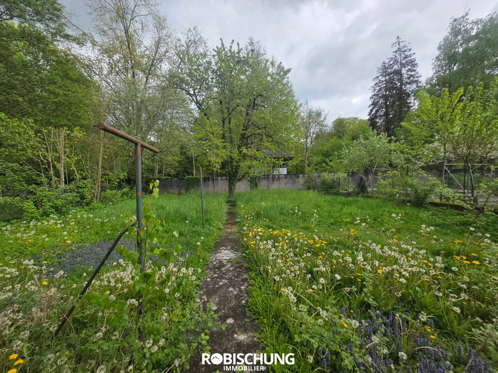 Corps de ferme à rénover à Hirtzbach en Alsace avec jardin et dépendance 
