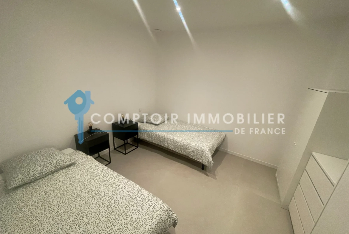 Appartement T3 à vendre à Sète - Résidence haussmannienne face au théâtre Molière 