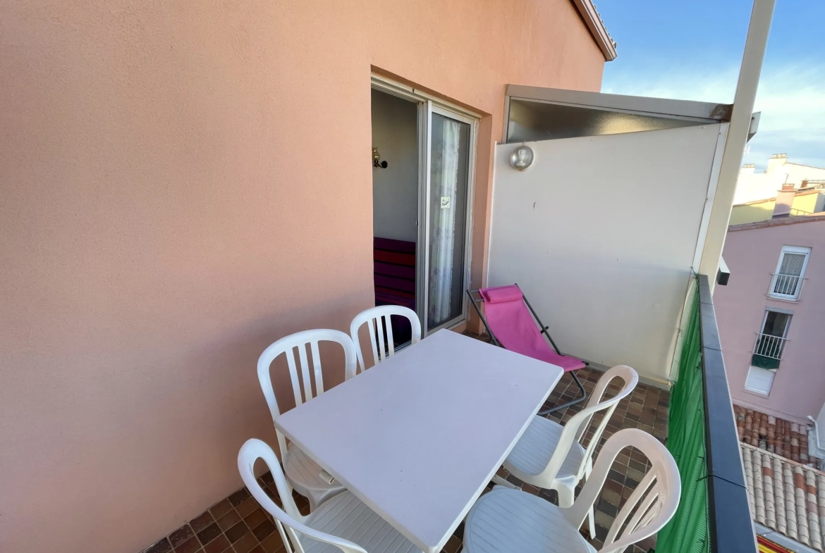 Appartement T2 avec terrasse à Le Cap d'Agde, idéal investissement ou résidence secondaire 