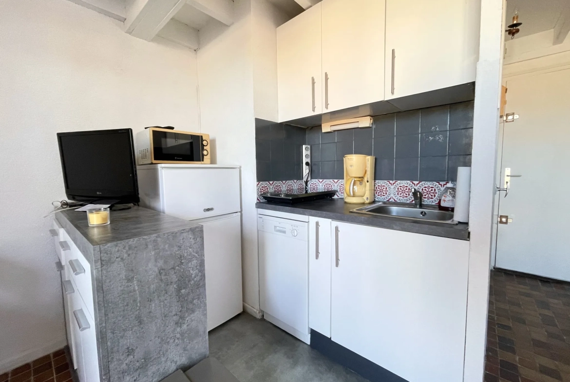 Appartement T2 avec terrasse à Le Cap d'Agde, idéal investissement ou résidence secondaire 